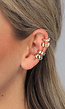 Goudkleurige 4-Delige Ear Cuff Set