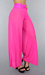 Neon Roze Wide Leg Cover-Up Broek
