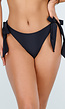 Zwart Strik Bikinibroekje