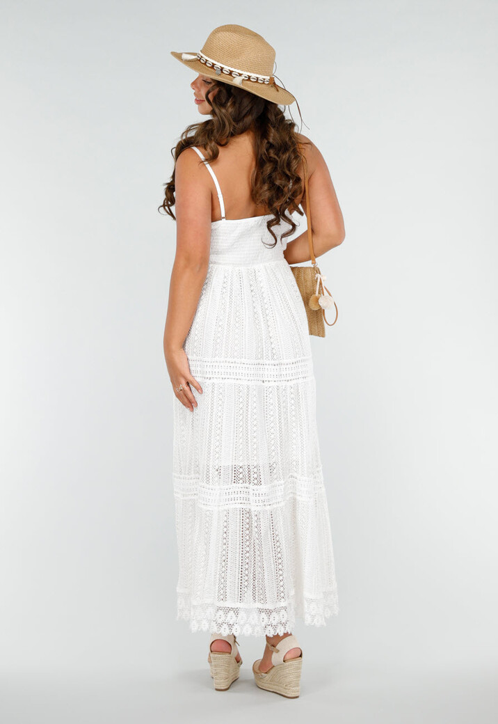 Khaki Sleehakken met Gevlochten Zool en Dichte Neus