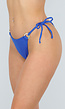 Felblauw Bikinibroekje met Verstelbare Bandjes