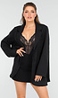 Zwarte Oversized Blazer