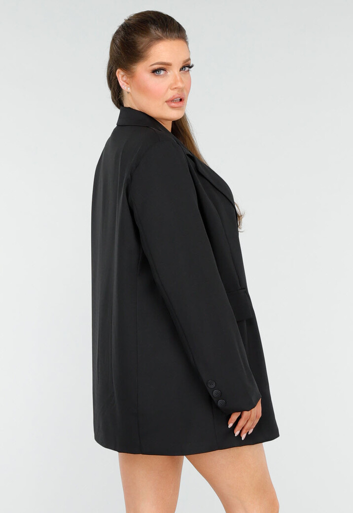 Zwarte Oversized Blazer