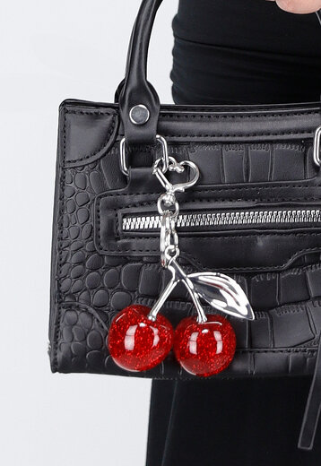 Rode Kersen Sleutelhanger