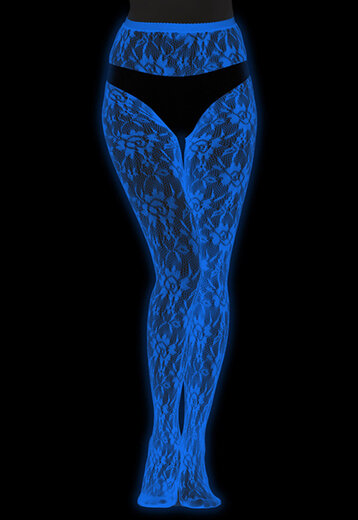 Glow in the Dark Kanten Panty