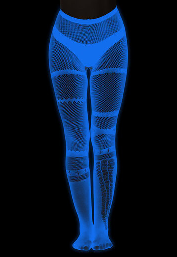 Patchwork Glow in the Dark Panty