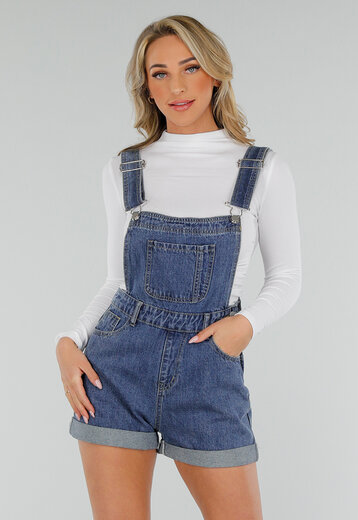Denim Tuinbroek Playsuit
