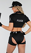 Sexy Politie Lingerie Outfit met Accessoires