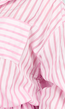 Gestreepte Two-Piece met Short en Blouse