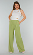 Witte Mouwloze Stretch Cropped Top met Hart Cut Outs