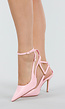 Lichtroze Pumps met Enkelbandje