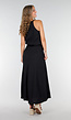 Zwarte Maxi Set met Hooggesloten Top en Stretch
