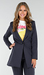 Antraciet Stretch Blazer