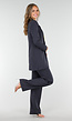 Antraciet Halflange Stretch Blazer