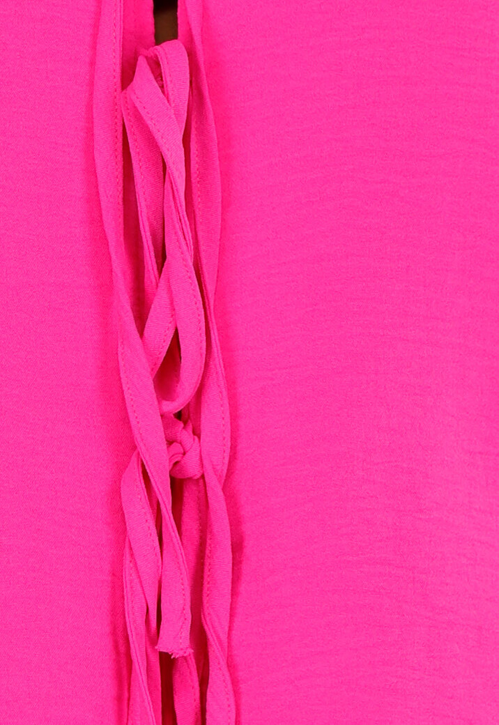 Fuchsia 2-Piece Set met Striksluiting en Stretch