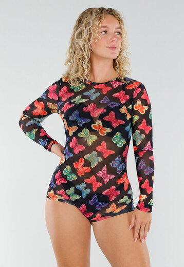 Mesh Vlinder Playsuit