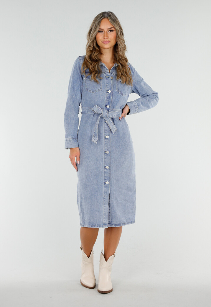 Beige Western Enkellaarsjes met Sierstiksels en Rits