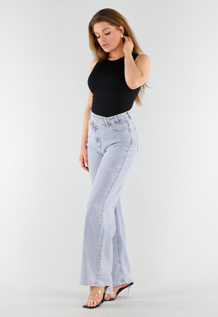 Naadloze Shaping Top in Zwart met Hoge Halslijn