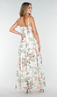 Lange Maxi Jurk met Bloemenprint en Spaghetti Bandjes