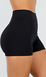 Zwarte Shapewear Short met Hoge Taille en Stretch
