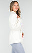 Witte Blazer met Ceintuur