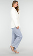 Witte Blazer met Ceintuur