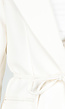 Witte Blazer met Ceintuur