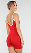 Sportieve Top in Rood met Push Up Effect