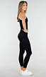 Zwarte Sportieve Top met Push Up Effect