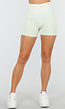 Sportieve Shorts in Groen met Witte Tailleband