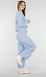 Tweedelig Gebreid Pak in Lichtblauw
