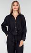 Denim Blouse met Knopen