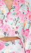 Two Piece Set met Roze Bloemenprint