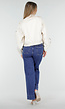 Blauwe Jeans met Stretch en Rechte Pijpen