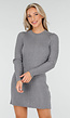 Gebreide Grijze Jurk
