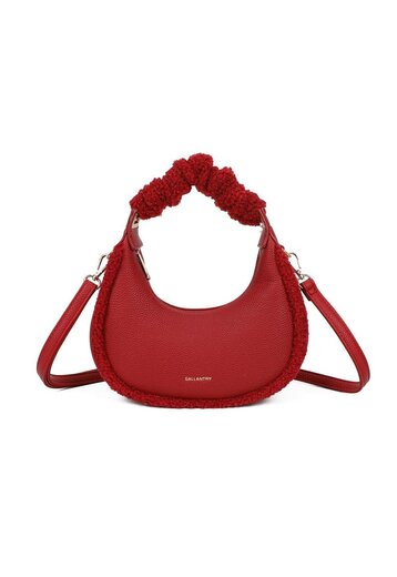 Rode Teddy Look Handtas