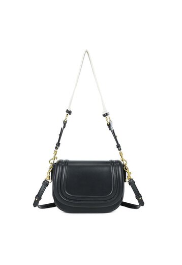 Zwarte Crossbody Tas met Schouderband