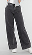 Redial Jeans  Wide Leg Stretch Jeans Grijs