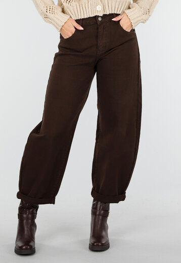 Bruine Balloon Jeans