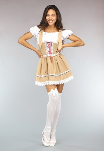 Oktoberfest Jurk met Kantdetails
