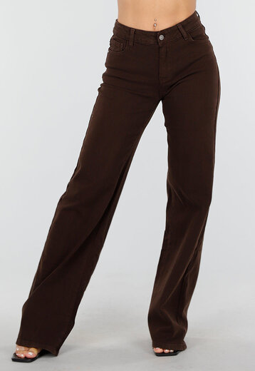 Tall Bruine Straight Leg Jeans