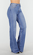 Blauwe Tall Straight Leg Stretch Jeans met Rechte Pijpen