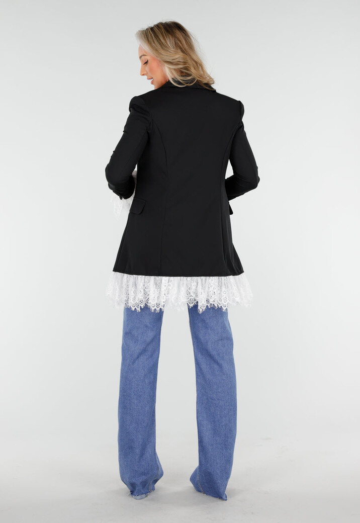 Blauwe Tall Straight Leg Stretch Jeans met Rechte Pijpen