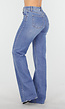 Blauwe Tall Straight Leg Stretch Jeans met Rechte Pijpen