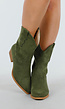 Groene Cowboylaarzen
