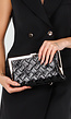 Zwarte Clutch met Gouden Details