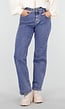 Straight Jeans Stretch Mid Blue