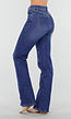 Donkerblauwe Tall Jeans met Rechte Pijpen en High Waist