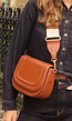 Crossbody Tas Bruin met Gouden Details