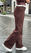 Bruine Wide leg Jeans